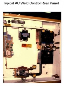 Typical AC Weld Control Rear Panel